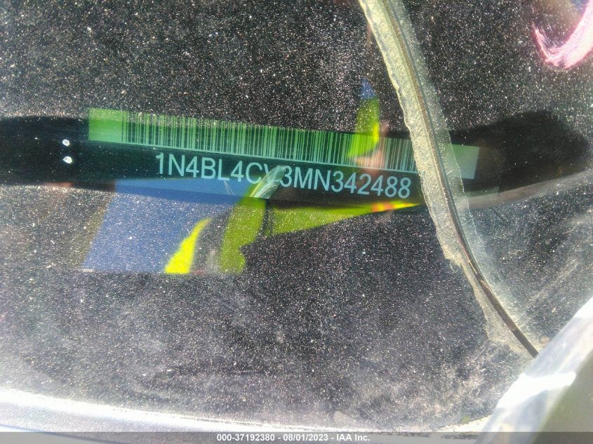 2021 NISSAN ALTIMA 2.5 SR - 1N4BL4CV3MN342488