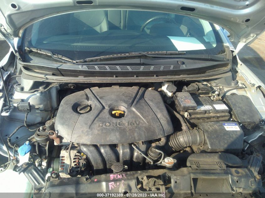 2013 HYUNDAI ELANTRA LIMITED - 5NPDH4AE7DH258665
