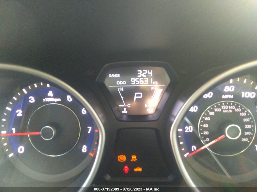 2013 HYUNDAI ELANTRA LIMITED - 5NPDH4AE7DH258665