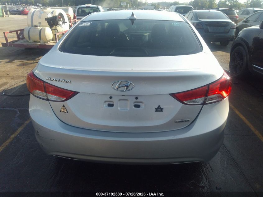 2013 HYUNDAI ELANTRA LIMITED - 5NPDH4AE7DH258665