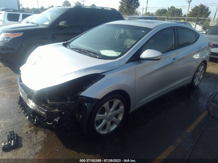 2013 HYUNDAI ELANTRA LIMITED - 5NPDH4AE7DH258665
