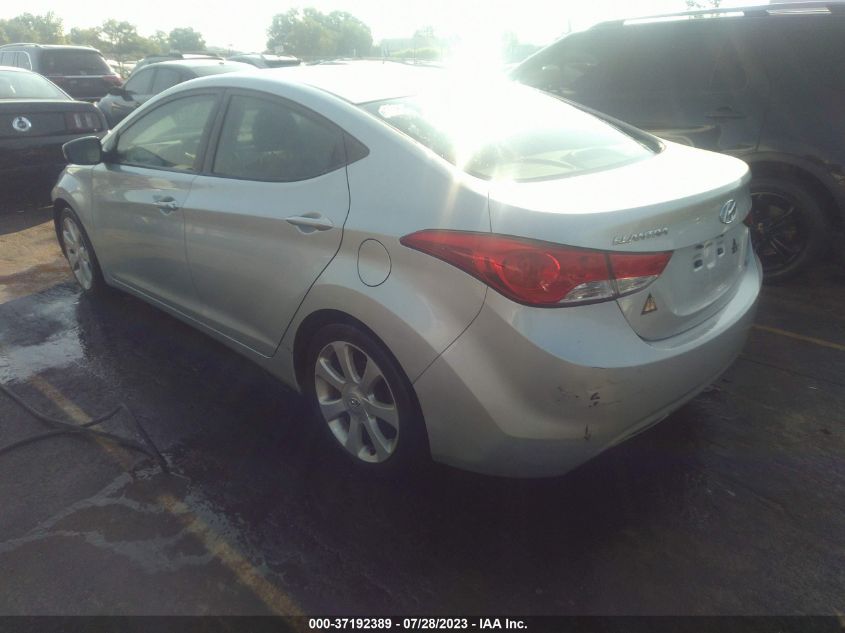 2013 HYUNDAI ELANTRA LIMITED - 5NPDH4AE7DH258665