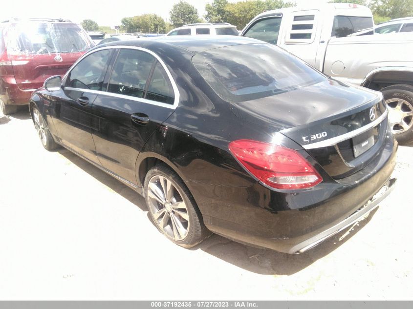 55SWF4JB6GU164945 2016 MERCEDES-BENZ C-CLASS, photo no. 3