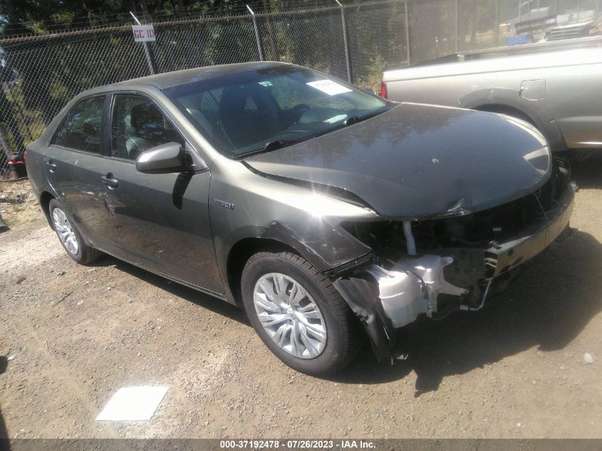 2014 TOYOTA CAMRY HYBRID LE/XLE/SE LIMITED EDITION - 4T1BD1FK7EU107201