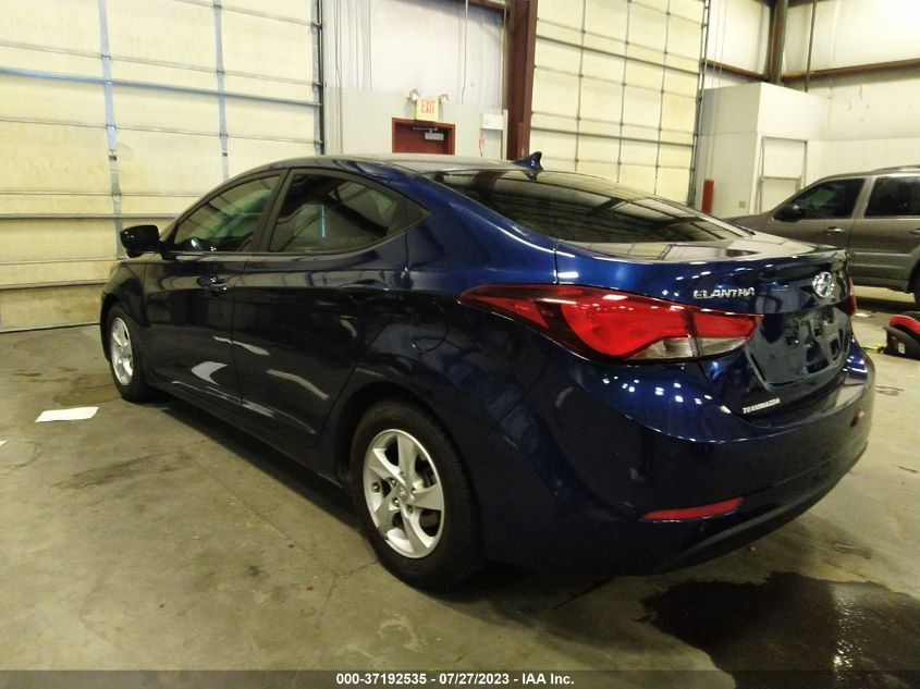 2015 HYUNDAI ELANTRA SE - 5NPDH4AE7FH645994