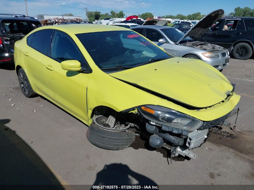 2013 DODGE DART RALLYE - 1C3CDFBA1DD197581