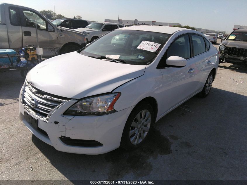 2015 NISSAN SENTRA SR/SL/S/SV/FE+ S - 3N1AB7AP7FY261212