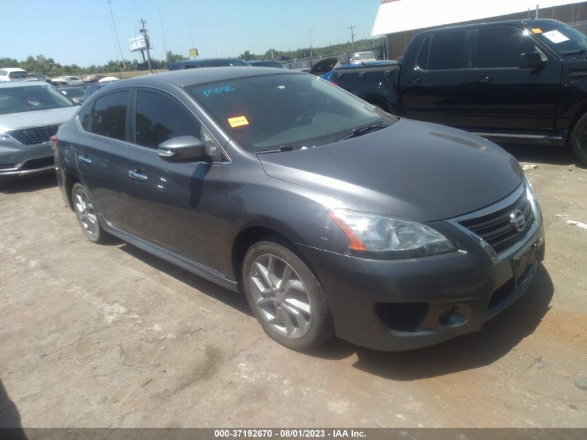 2015 NISSAN SENTRA SR - 3N1AB7AP0FY343847