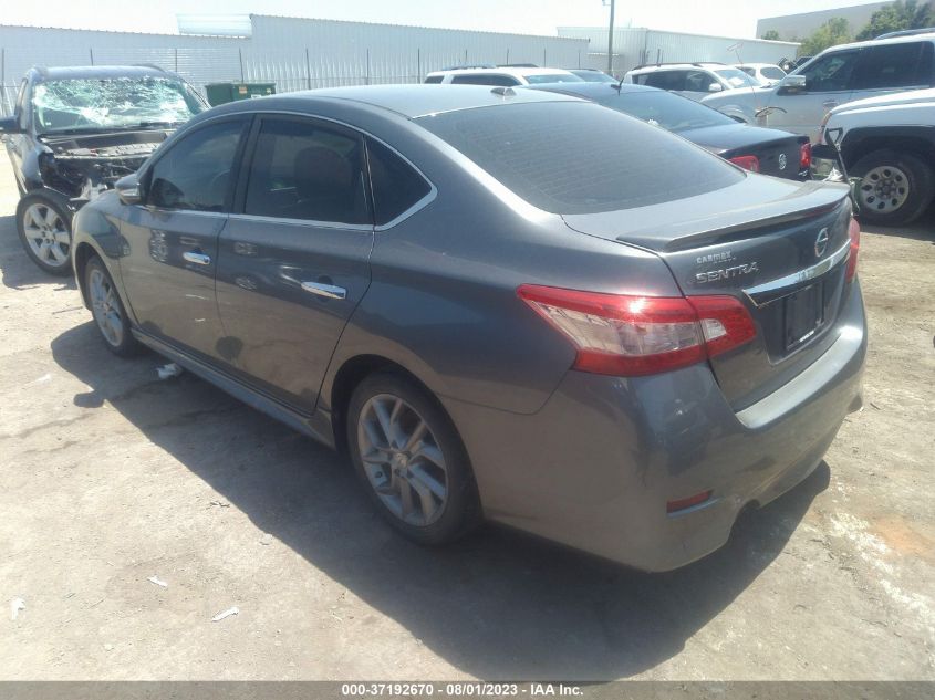 2015 NISSAN SENTRA SR - 3N1AB7AP0FY343847
