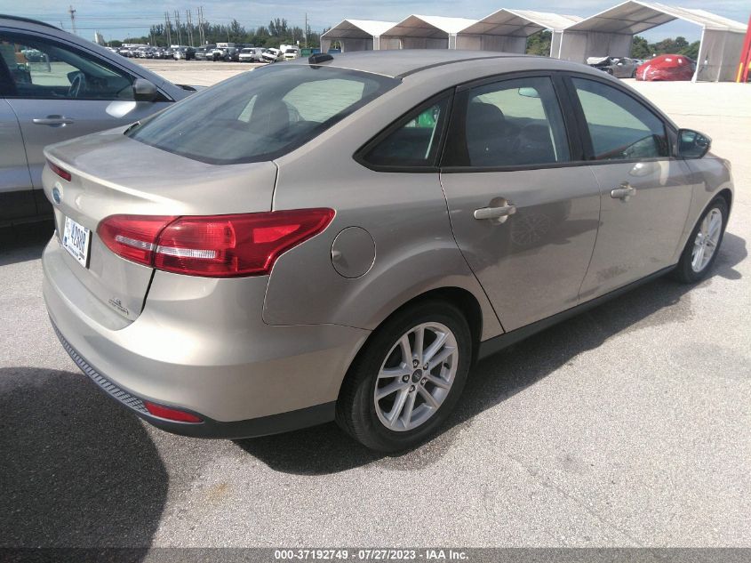 2016 FORD FOCUS SE - 1FADP3F23GL326820