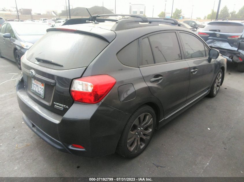 2014 SUBARU IMPREZA WAGON 2.0I SPORT LIMITED - JF1GPAR69E8304272