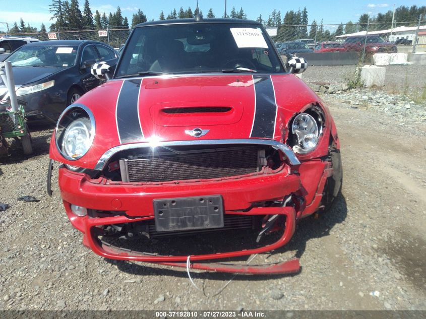 2013 MINI COOPER CONVERTIBLE S - WMWZP3C50DT297932