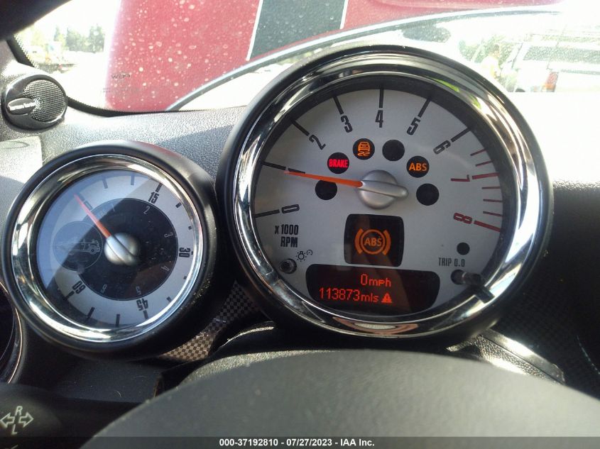2013 MINI COOPER CONVERTIBLE S - WMWZP3C50DT297932