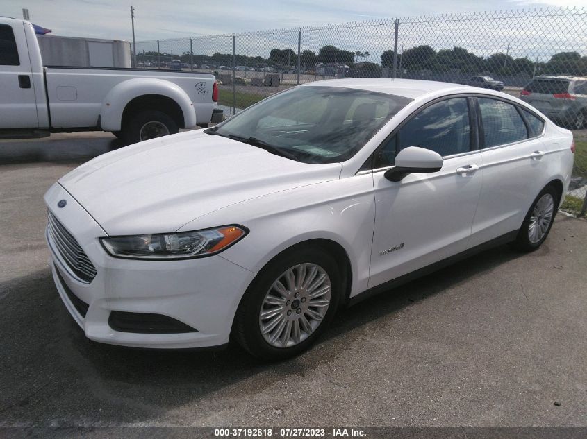 2015 FORD FUSION S HYBRID - 3FA6P0UU2FR297967