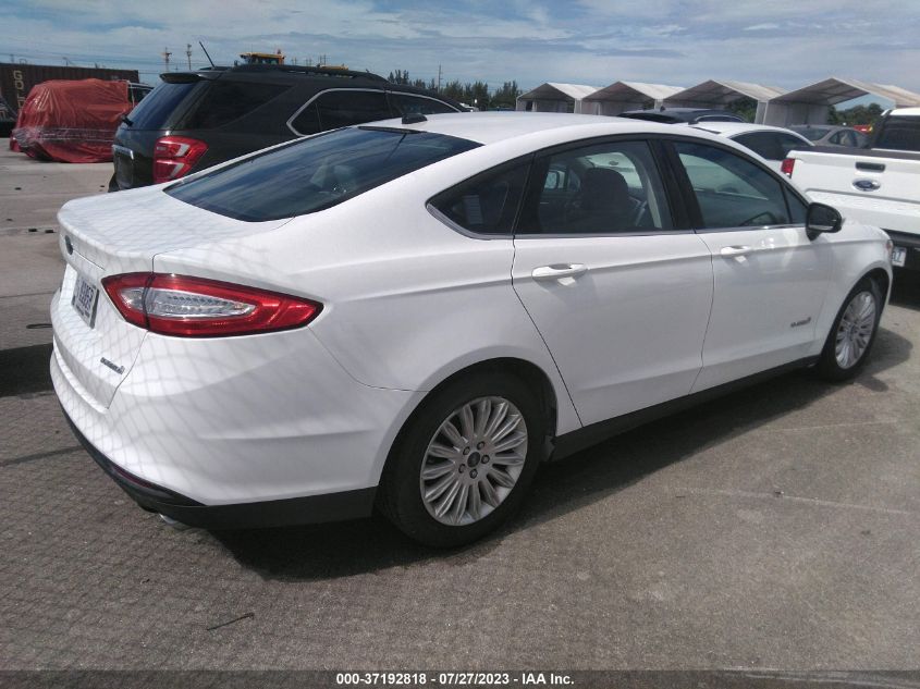 2015 FORD FUSION S HYBRID - 3FA6P0UU2FR297967