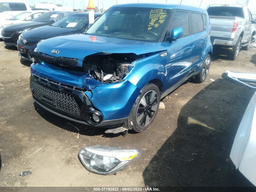 2016 KIA SOUL + - KNDJP3A59G7297475
