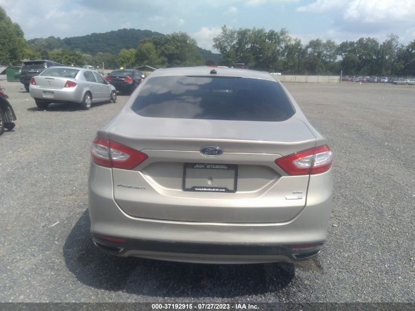 2015 FORD FUSION SE - 3FA6P0T9XFR125358