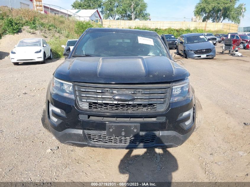2017 FORD POLICE INTERCEPTOR - 1FM5K8AR7HGC34730