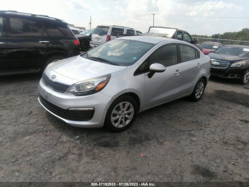 2016 KIA RIO LX - KNADM4A35G6577293