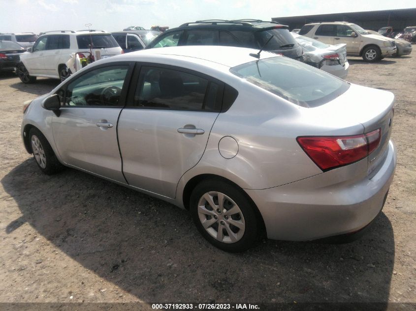 2016 KIA RIO LX - KNADM4A35G6577293