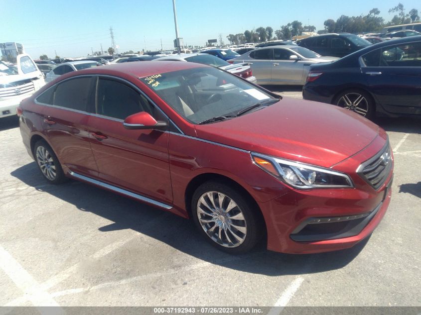 2016 HYUNDAI SONATA 2.4L SPORT - 5NPE34AF2GH315791