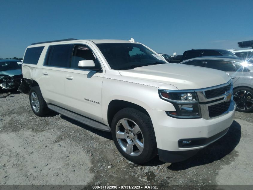 2015 CHEVROLET SUBURBAN LT - 1GNSCJKC7FR515019