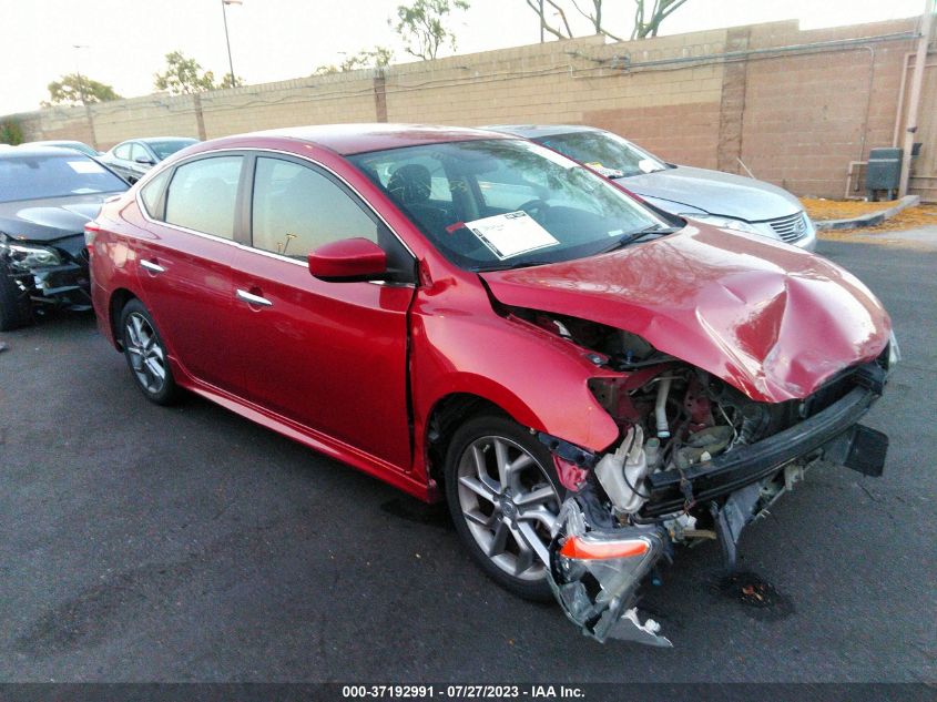 2014 NISSAN SENTRA SR - 3N1AB7AP3EL647671