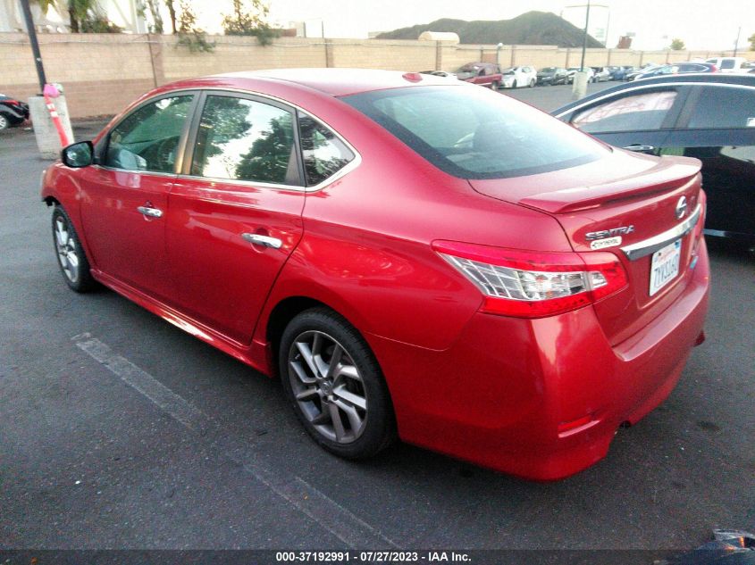 2014 NISSAN SENTRA SR - 3N1AB7AP3EL647671