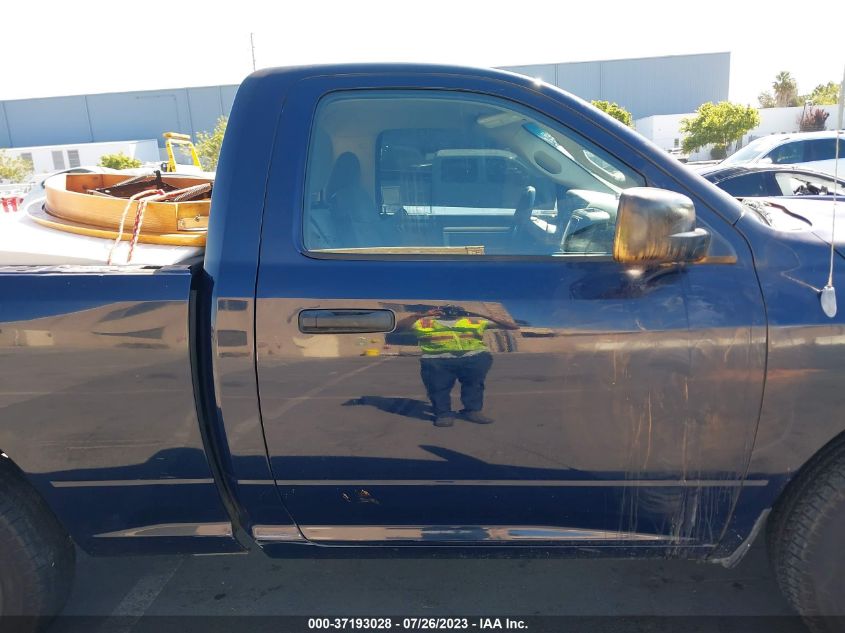 2013 RAM 1500 TRADESMAN - 3C6JR6AG8DG537099