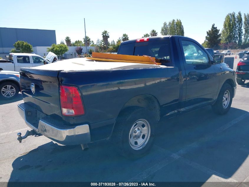 2013 RAM 1500 TRADESMAN - 3C6JR6AG8DG537099