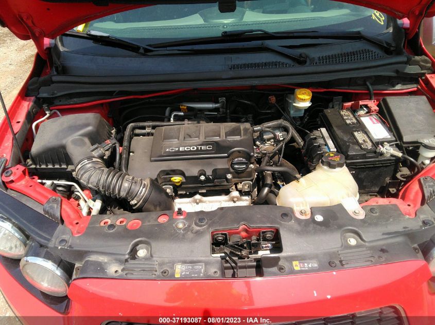 2014 CHEVROLET SONIC LT - 1G1JC5SB2E4162423