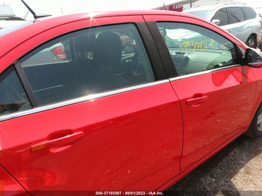 2014 CHEVROLET SONIC LT - 1G1JC5SB2E4162423