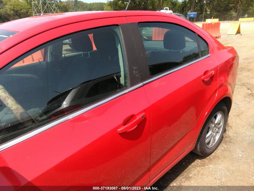 2014 CHEVROLET SONIC LT - 1G1JC5SB2E4162423