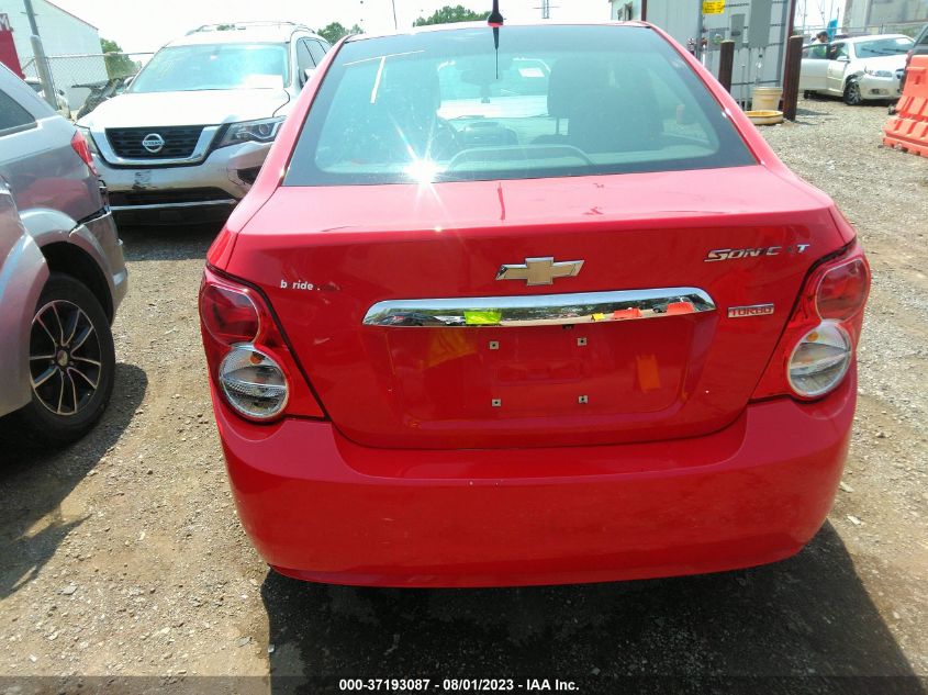 2014 CHEVROLET SONIC LT - 1G1JC5SB2E4162423