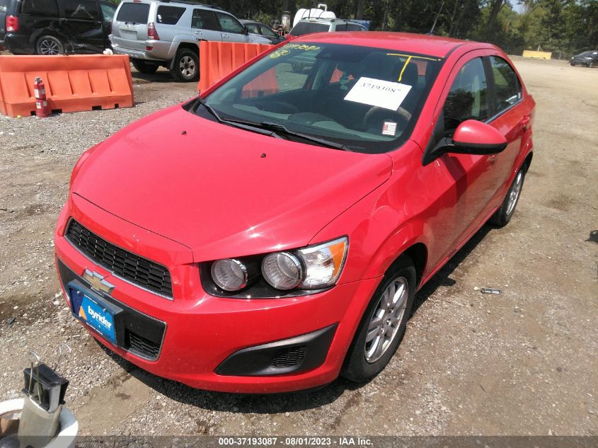 2014 CHEVROLET SONIC LT - 1G1JC5SB2E4162423