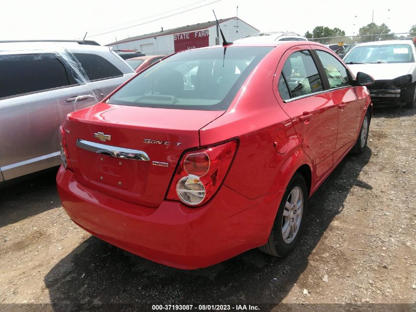 2014 CHEVROLET SONIC LT - 1G1JC5SB2E4162423