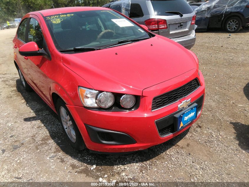 2014 CHEVROLET SONIC LT - 1G1JC5SB2E4162423