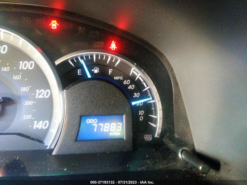 2013 TOYOTA CAMRY L/LE/SE/XLE - 4T4BF1FK7DR319921