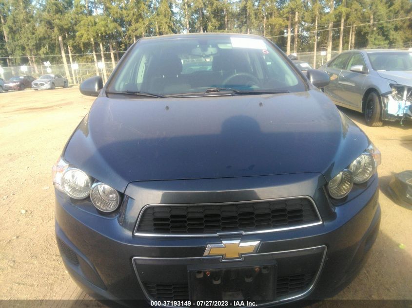 2016 CHEVROLET SONIC LT - 1G1JC6SG6G4123287