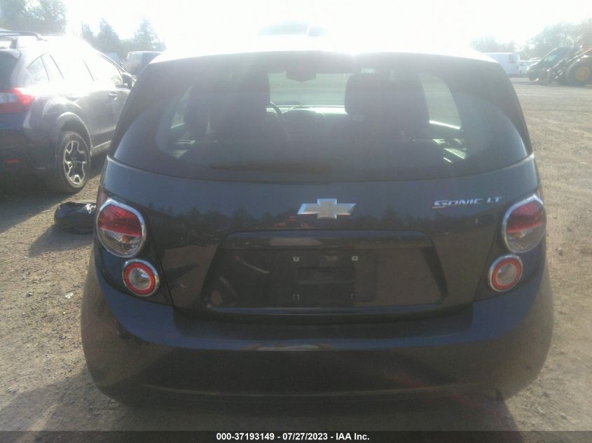 2016 CHEVROLET SONIC LT - 1G1JC6SG6G4123287