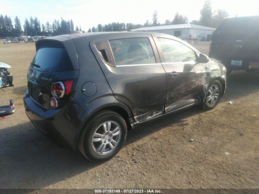 2016 CHEVROLET SONIC LT - 1G1JC6SG6G4123287