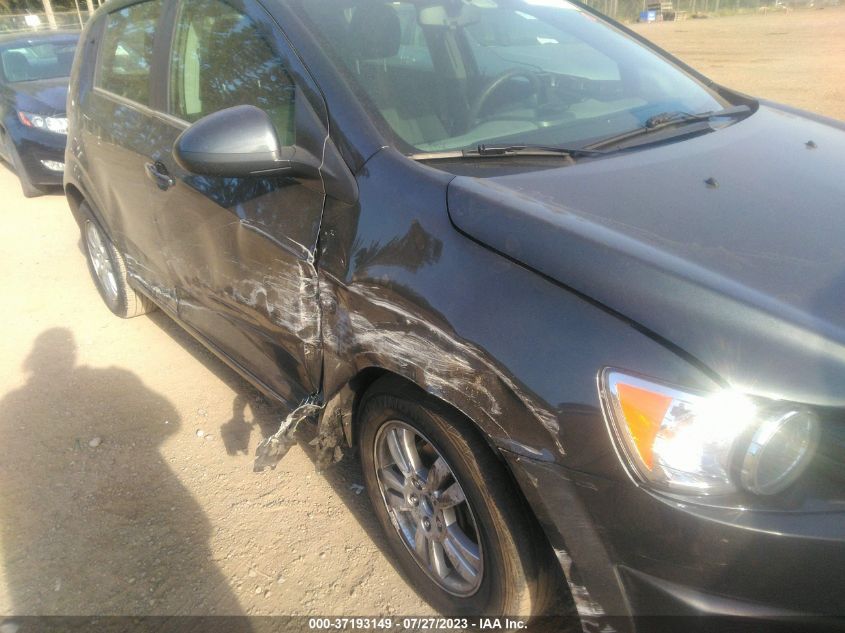 2016 CHEVROLET SONIC LT - 1G1JC6SG6G4123287