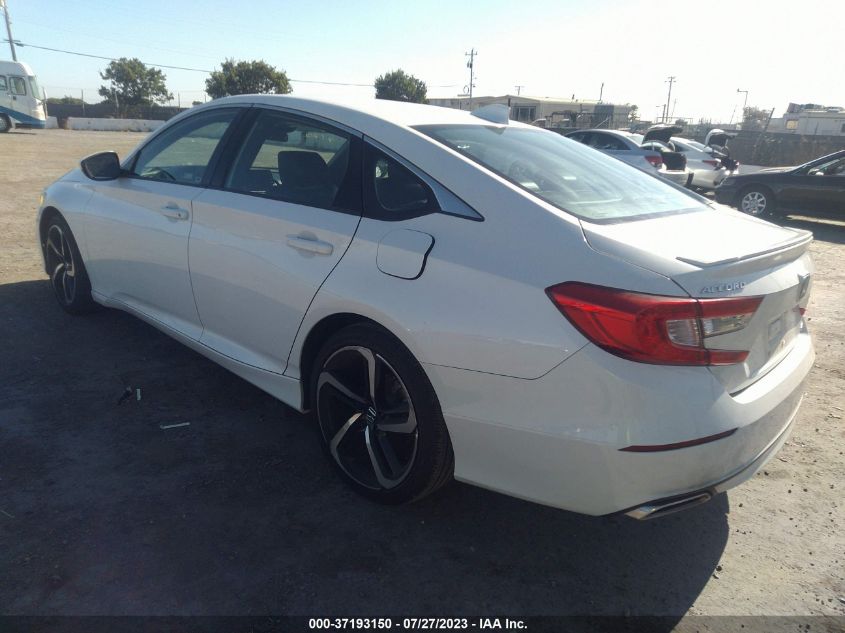 2020 HONDA ACCORD SEDAN SPORT - 1HGCV1F31LA050668