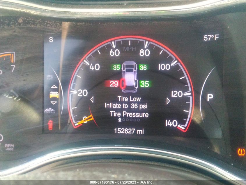 2014 JEEP GRAND CHEROKEE OVERLAND - 1C4RJFCT3EC116487