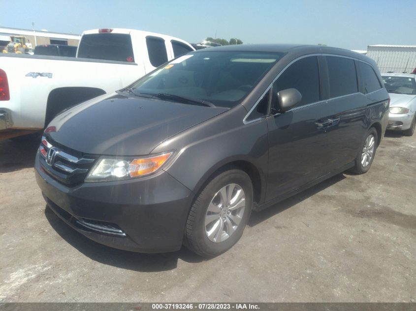 5FNRL5H37GB117886 2016 HONDA ODYSSEY, photo no. 2