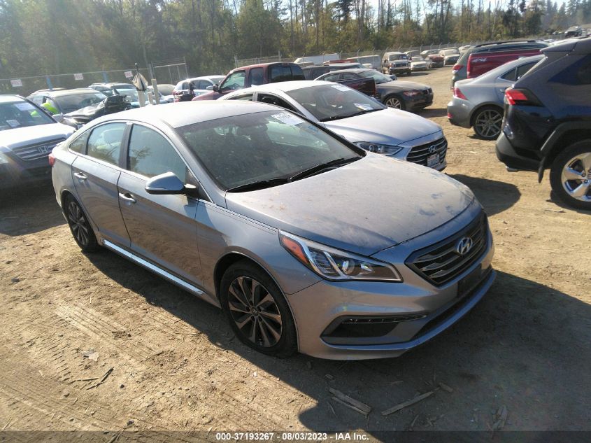 2015 HYUNDAI SONATA SPORT/LIMITED - 5NPE34AF9FH102450