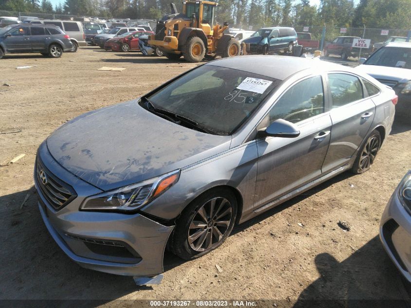 2015 HYUNDAI SONATA SPORT/LIMITED - 5NPE34AF9FH102450