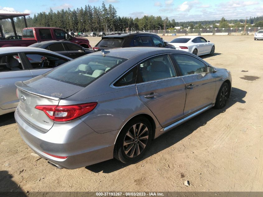 2015 HYUNDAI SONATA SPORT/LIMITED - 5NPE34AF9FH102450