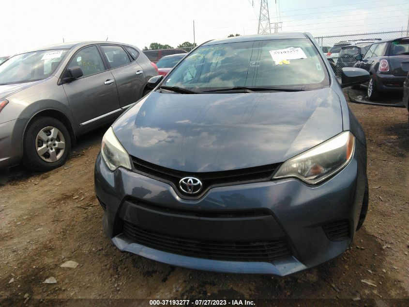 2014 TOYOTA COROLLA L/LE/S/S PLUS/LE PLUS - 5YFBURHEXEP154925
