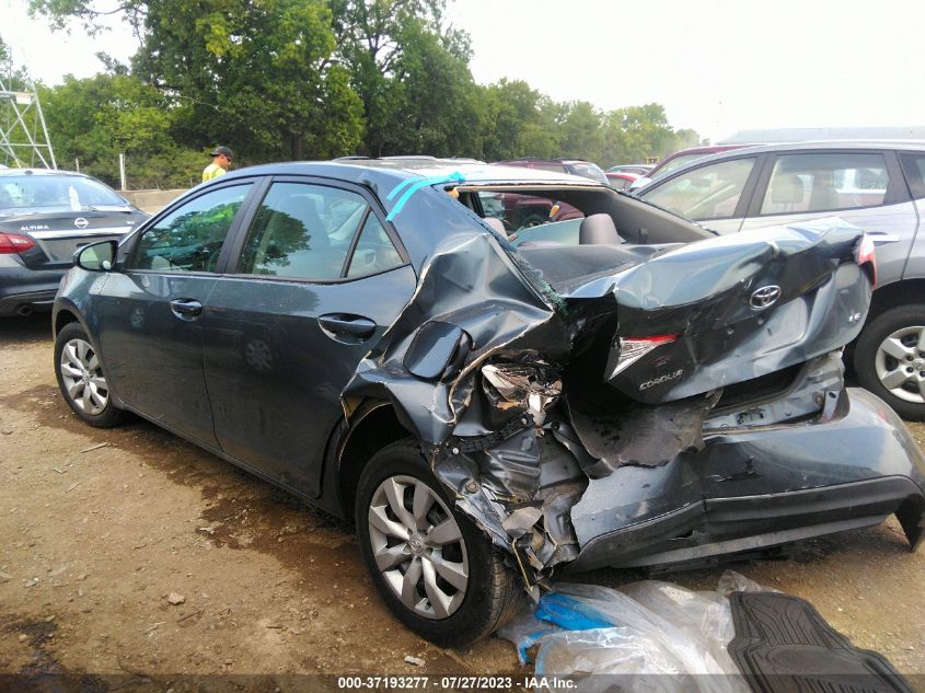 2014 TOYOTA COROLLA L/LE/S/S PLUS/LE PLUS - 5YFBURHEXEP154925